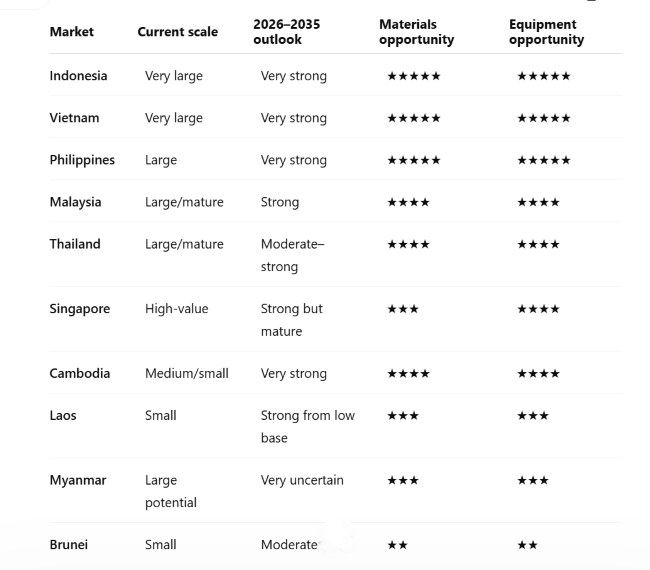 ASEAN Building Materials & Construction Equipment Market gallery image